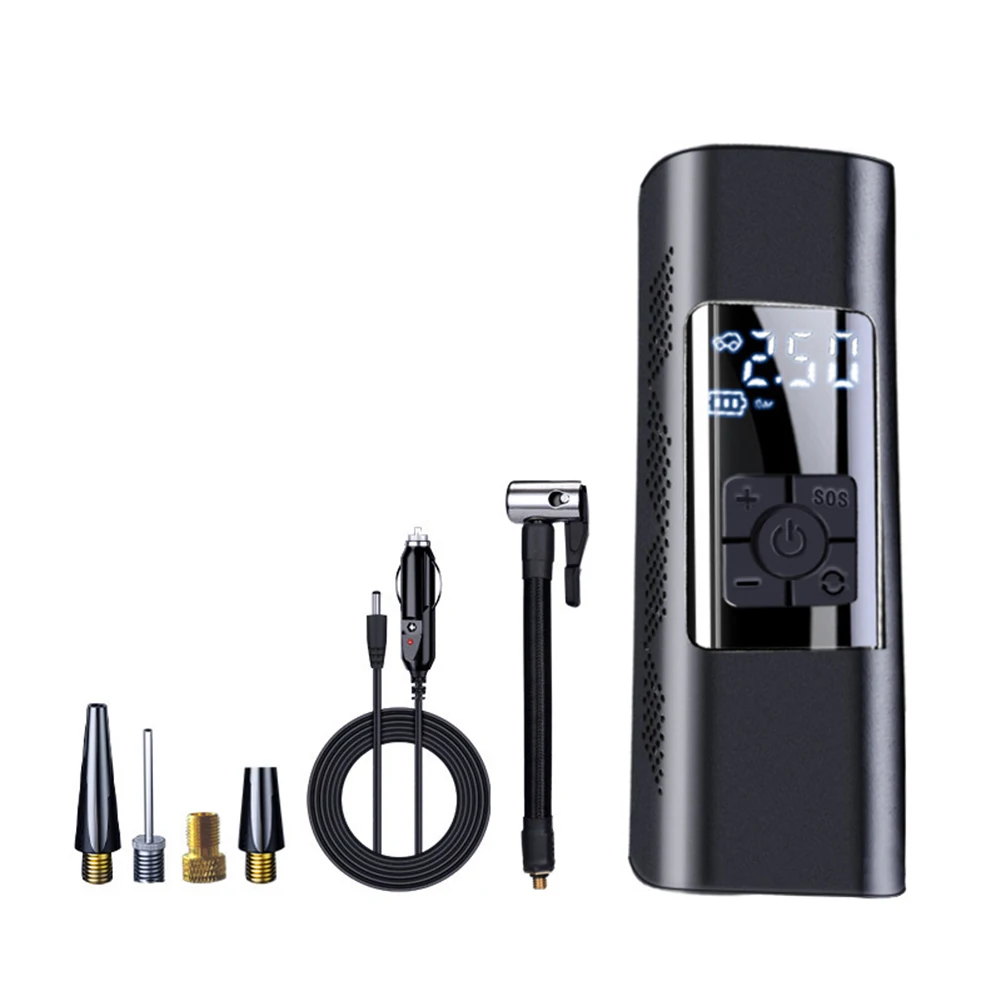 Air Pump Inflator Cycling Sports ABS+metal Accessories Digital Display Inflatable Intelligent Multifunctional Bicycle
Air Pump Inflator Cycling Sports ABS+metal Accessories Digital Display Inflatable Intelligent Multifunctional Bicycle