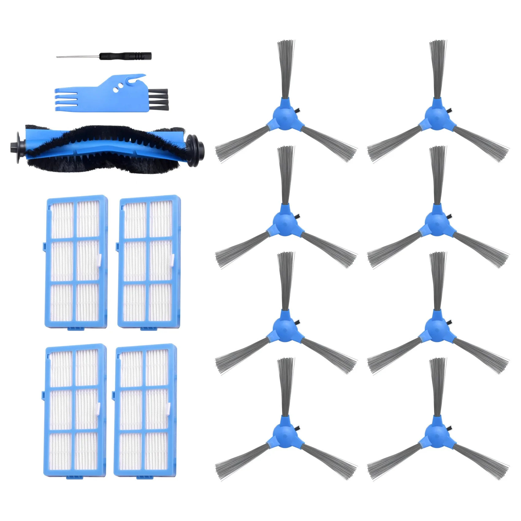 for Coredy R3500 R3500S R550 (R500 +) R650 R600 R700 Replacement Parts, Rolling Brush Side Brush Set Robot Vacuum Kit
for Coredy R3500 R3500S R550 (R500 +) R650 R600 R700 Replacement Parts, Rolling Brush Side Brush Set Robot Vacuum Kit