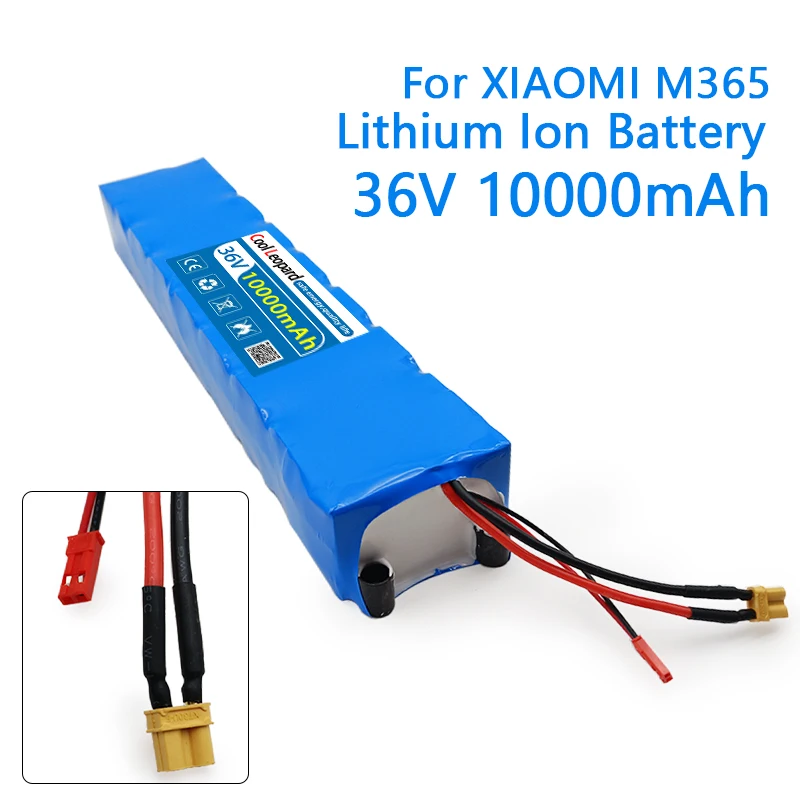 18650 10S3P 36V 10Ah High Capacity Lithium Ion Battery Pack,With 20A BMS,For Xiaomi M365 Pro E-bike Electric Scooter Battery
18650 10S3P 36V 10Ah High Capacity Lithium Ion Battery Pack,With 20A BMS,For Xiaomi M365 Pro E-bike Electric Scooter Battery
