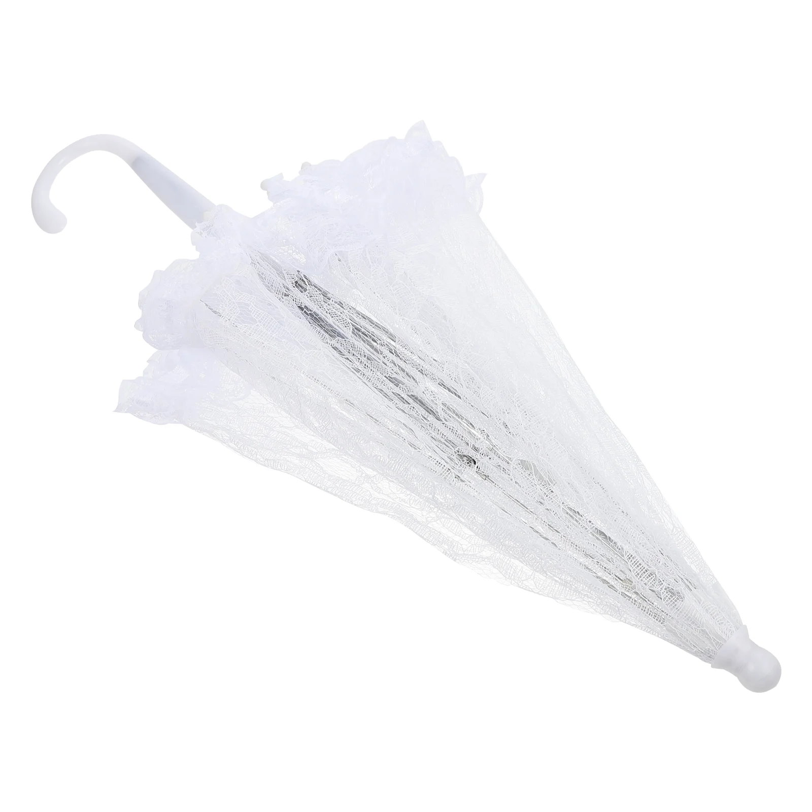 1pc Embroidery Lace Parasol Romantic Lace Umbrella Vintage Lady Costume Accessory
1pc Embroidery Lace Parasol Romantic Lace Umbrella Vintage Lady Costume Accessory