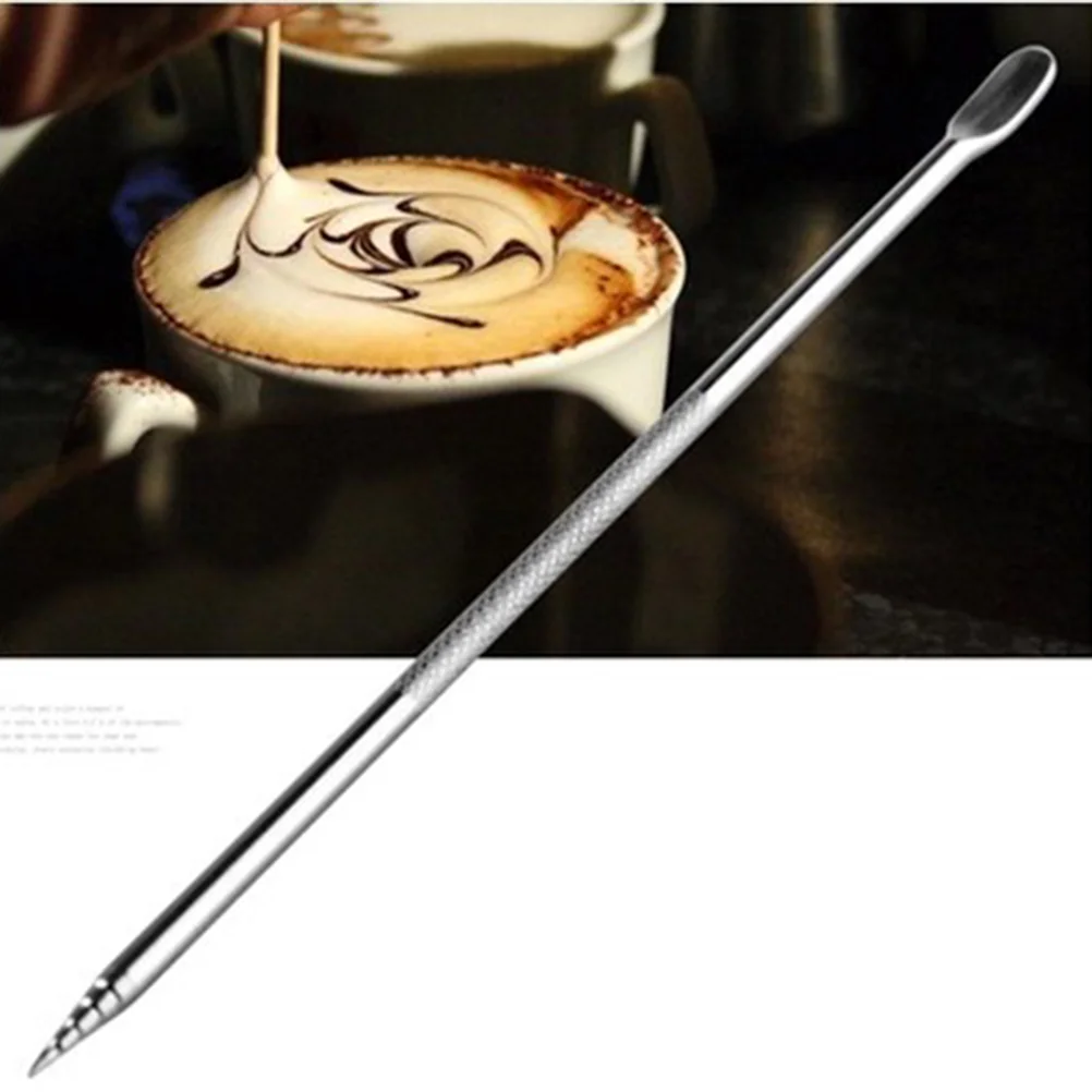 Coffee Frothing Tool Latte Pen Steel Metal Coffee Tool Stainless Steel Coffee Pen Cappuccino Barista Tool
Coffee Frothing Tool Latte Pen Steel Metal Coffee Tool Stainless Steel Coffee Pen Cappuccino Barista Tool
