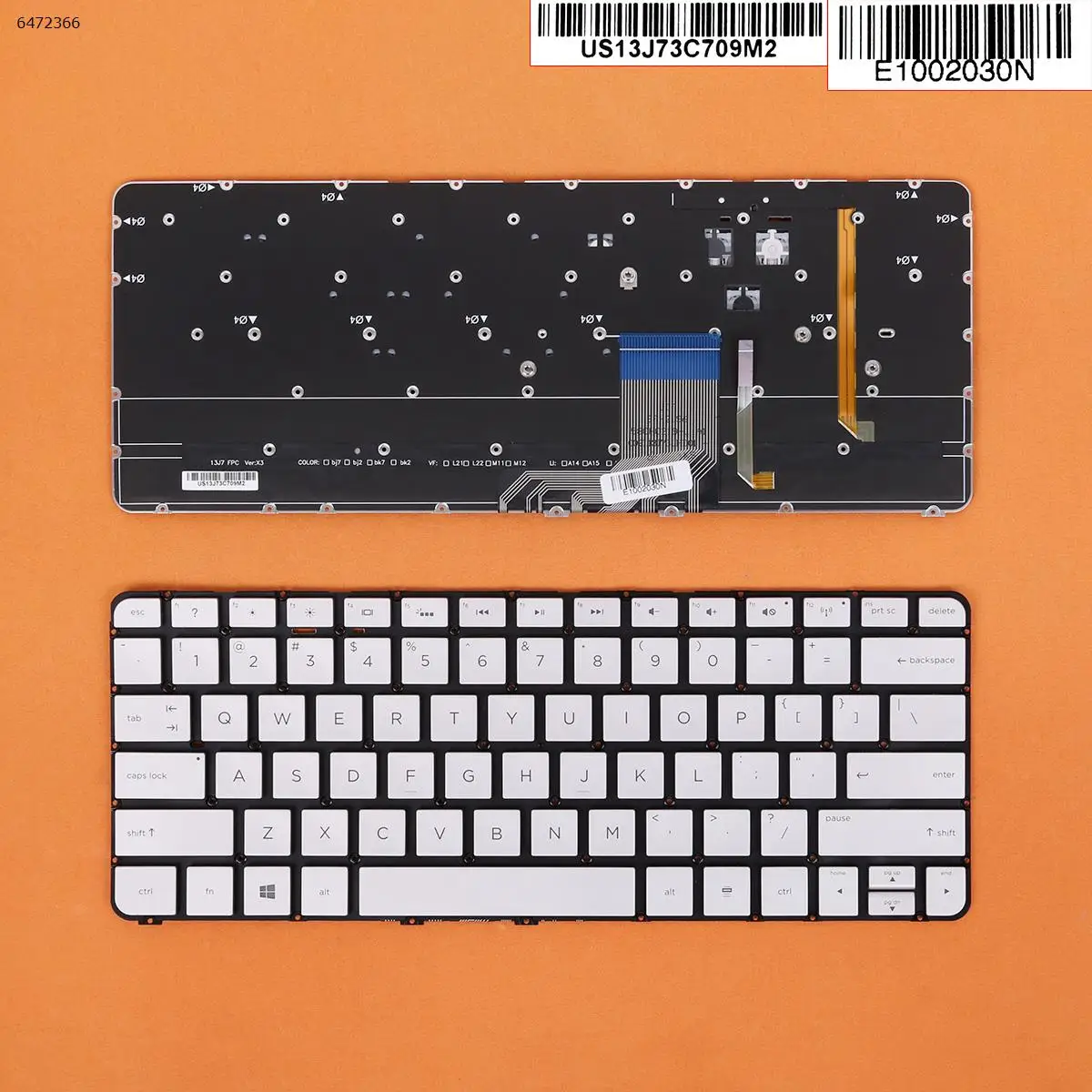 Клавиатура для ноутбука HP Spectre 13-3000 13-3040eg 13-3011ea 13t-3000 13-3000eo 13-3001eo 13-3002eo с серебристой подсветкой
Клавиатура для ноутбука HP Spectre 13-3000 13-3040eg 13-3011ea 13t-3000 13-3000eo 13-3001eo 13-3002eo с серебристой подсветкой