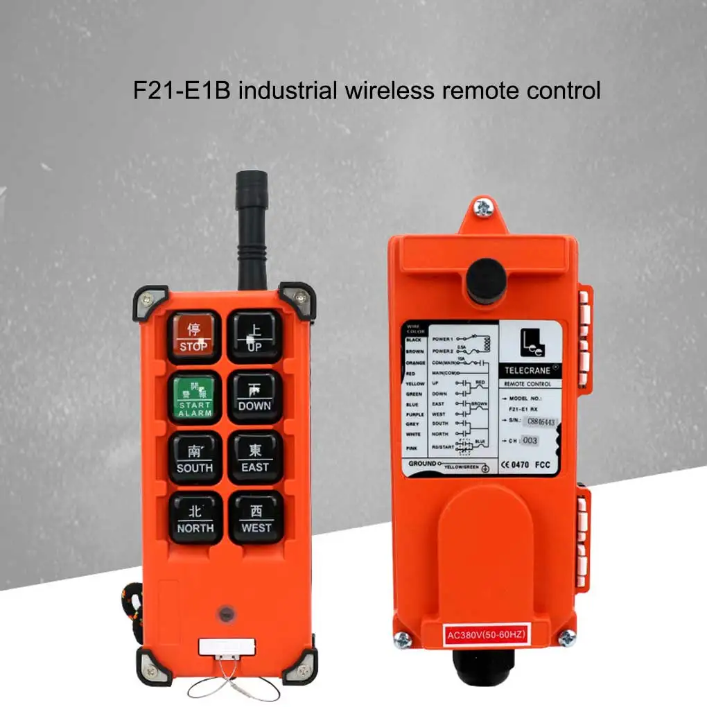 

Remote Control Wireless Controller Tools Universal Practical Useful Long-Lasting Overhead Hoist Lift Industrial