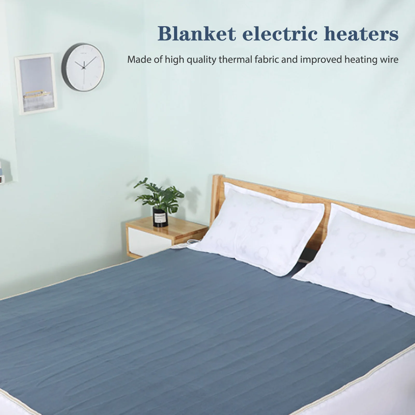 Электрическое одеяло с подогревом, складная подушка для снятия боли в суставах, подогреваемый коврик, 3-скоростной Регулируемый обогревате... 
Электрическое одеяло с подогревом, складная подушка для снятия боли в суставах, подогреваемый коврик, 3-скоростной Регулируемый обогревате...