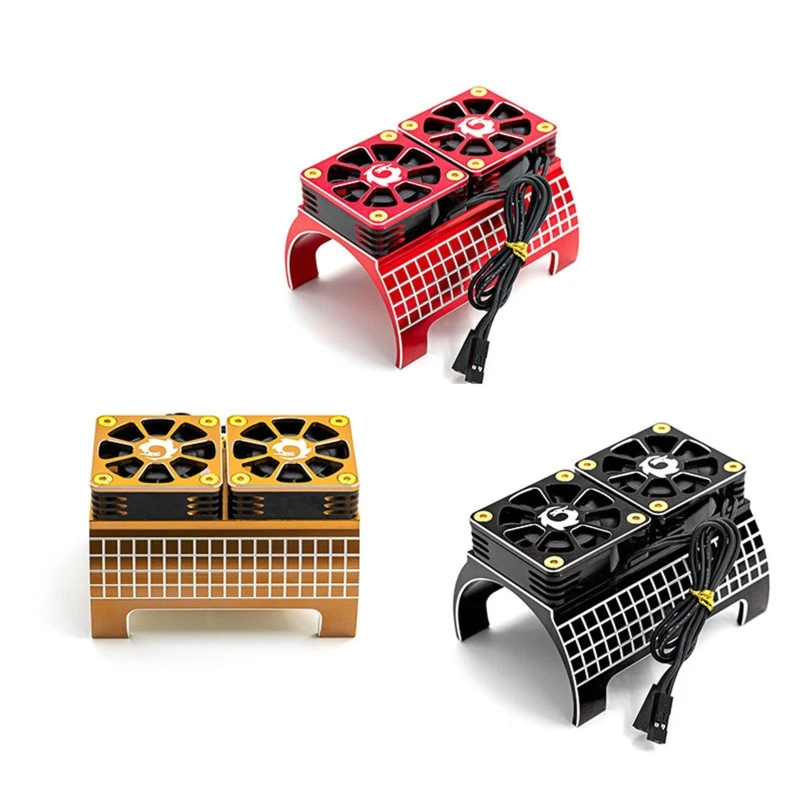 448F For 1/5 6S 8S 4985 1717 Dual High-speed Cooling Fan Motor Radiator Fan Heat Sink
448F For 1/5 6S 8S 4985 1717 Dual High-speed Cooling Fan Motor Radiator Fan Heat Sink