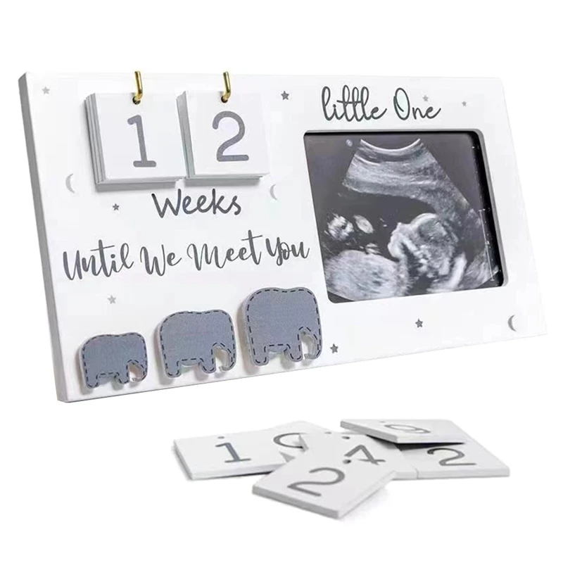 Sonogram Picture Frames, Wooden Photo Frames With Countdown Weeks, Elephant Nursery Decor For Birth Information
Sonogram Picture Frames, Wooden Photo Frames With Countdown Weeks, Elephant Nursery Decor For Birth Information