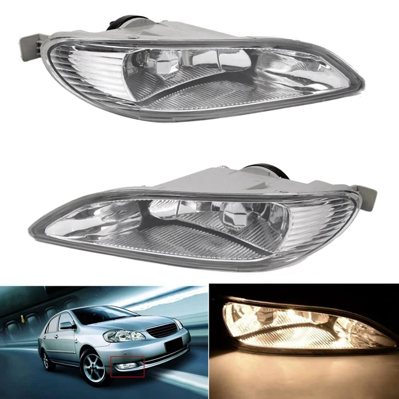 Car Front Fog Light Lamps With Halogen Bulb Harness For Toyota Camry 2002-2004 Corolla 2005-2008 81220-AA011
Car Front Fog Light Lamps With Halogen Bulb Harness For Toyota Camry 2002-2004 Corolla 2005-2008 81220-AA011