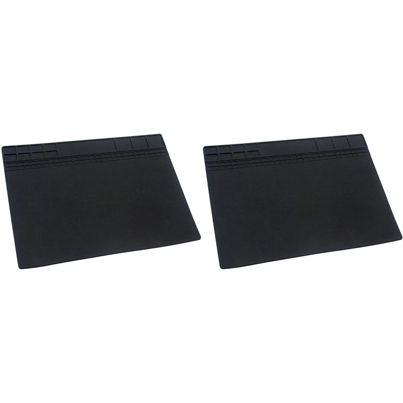 2X Silicone Soldering Mat Electronic Repair Mat For Laptop, Watch, Cellphone - Solder Pad Heat Resistant 932 Fahrenheit
2X Silicone Soldering Mat Electronic Repair Mat For Laptop, Watch, Cellphone - Solder Pad Heat Resistant 932 Fahrenheit