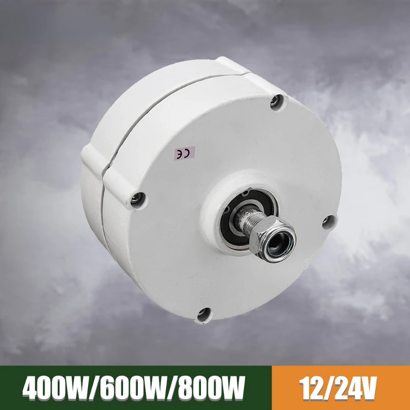 Generators 400W 600W 800W Low Speed 12V 24V 3 Phase Gearless Permanent Magnet AC Alternators for Wind Water Turbine for Home Use
Generators 400W 600W 800W Low Speed 12V 24V 3 Phase Gearless Permanent Magnet AC Alternators for Wind Water Turbine for Home Use