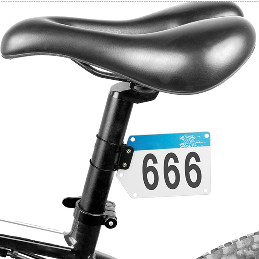 Bicycle Triathlon Race Number Plate Mount Holder MTB Road Bike Seatpost Racing Cards Bracket Holder With Rubber Band
Bicycle Triathlon Race Number Plate Mount Holder MTB Road Bike Seatpost Racing Cards Bracket Holder With Rubber Band