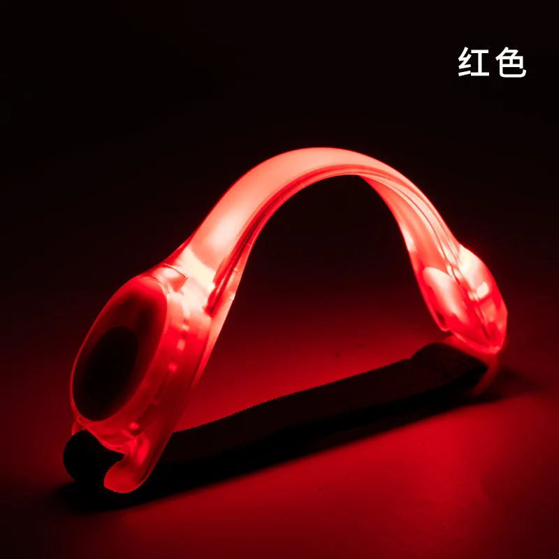 

8 Colors LED Flash Bracelet Glowing Slap Luminous Running Armband Cycling Warning Webbing Neon Light Bar Party Props Wrist Strap