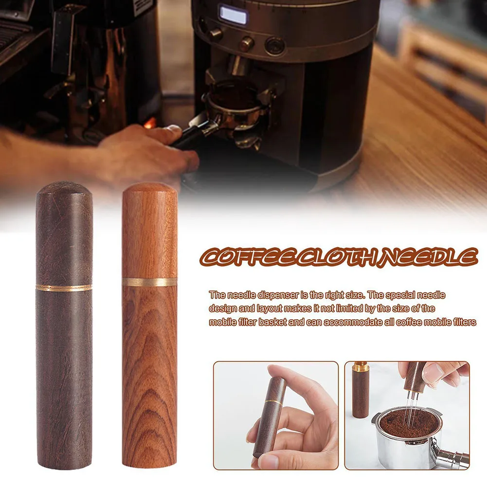 Coffee Tamper Stainless Steel Needles Espresso Powder Stirrer Distributor Leveler WDT Tools Cafe Stirring barista accessories
Coffee Tamper Stainless Steel Needles Espresso Powder Stirrer Distributor Leveler WDT Tools Cafe Stirring barista accessories