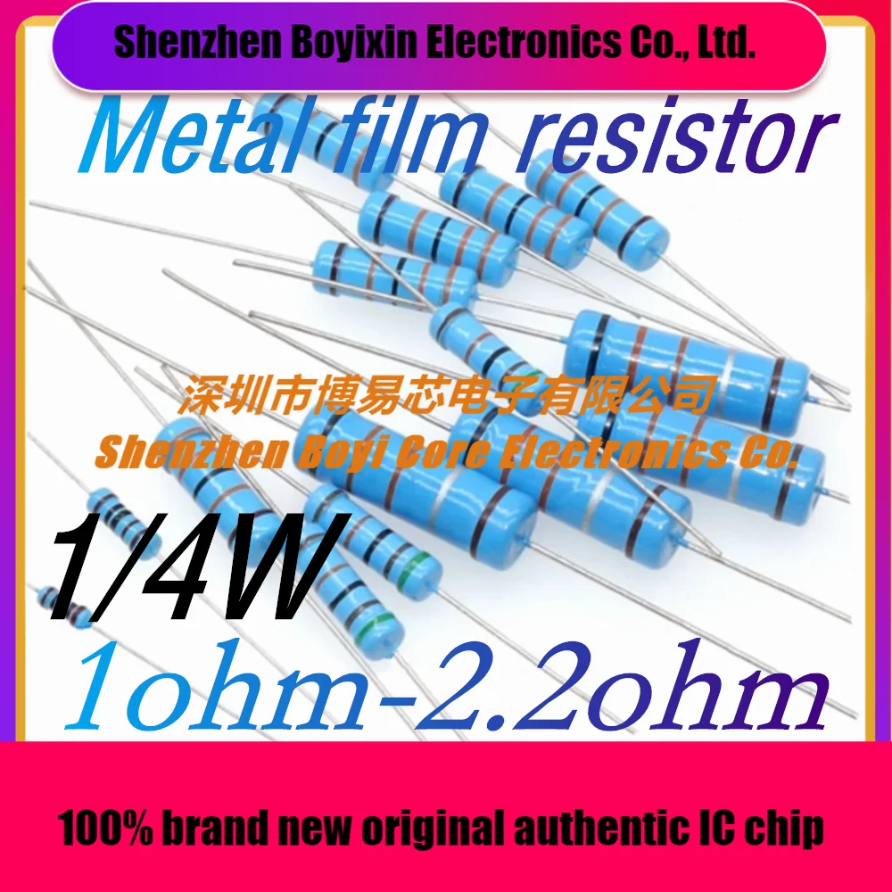 20pcs 1/4W 1% Metal Film Resistor 0.1R 0.12R 0.15R 0.18R 0.22R 0.24R 0.27R 0.3R 0.33R 0.36R 0.39R 0.43R 0.47R 0.5R 0.1R-1M
20pcs 1/4W 1% Metal Film Resistor 0.1R 0.12R 0.15R 0.18R 0.22R 0.24R 0.27R 0.3R 0.33R 0.36R 0.39R 0.43R 0.47R 0.5R 0.1R-1M