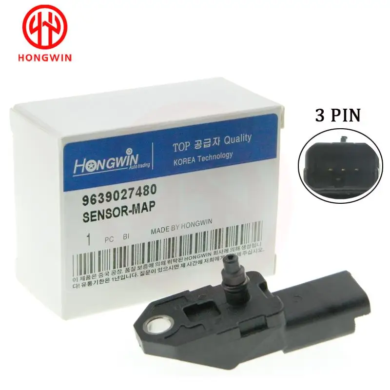 2.5BAR Manifold Pressure MAP Sensor For 04-14 Peugeot 1007 206 307 407 CC SW 607 807 1.6 2.0 HDI 1920.CZ 9639027480 Y60118211
2.5BAR Manifold Pressure MAP Sensor For 04-14 Peugeot 1007 206 307 407 CC SW 607 807 1.6 2.0 HDI 1920.CZ 9639027480 Y60118211