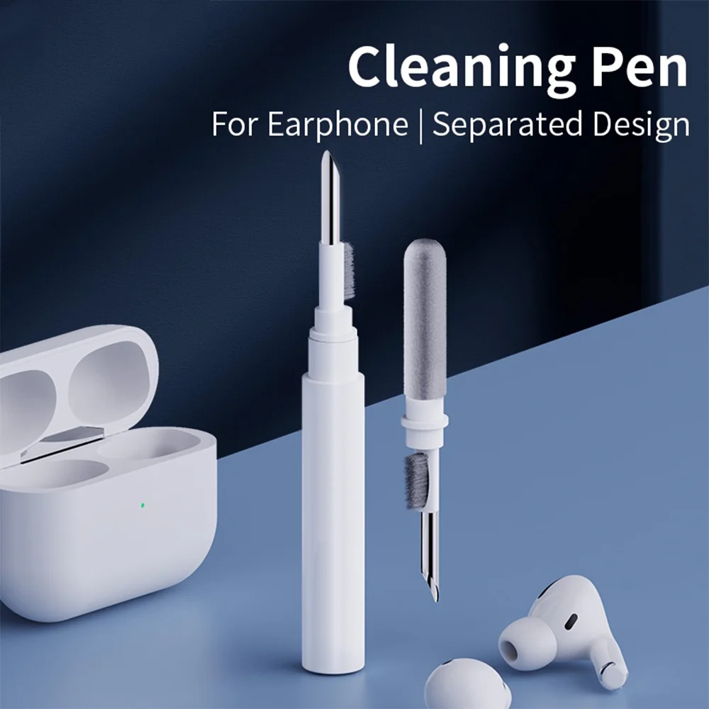 

Bluetooth Earphones Cleaning Pen For Airpods Pro 1 2 3 Wireless headphones Earbuds Cleaner Kit Brush Headsets Case Clean Tools