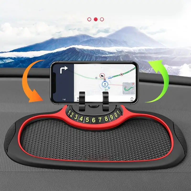 Instrument Panel Mobile Phone Bracket Anti-Slip Mat Universal 3-in-1 Car Parking Number Plate Dashboard Silicone Pad for Phone
Instrument Panel Mobile Phone Bracket Anti-Slip Mat Universal 3-in-1 Car Parking Number Plate Dashboard Silicone Pad for Phone