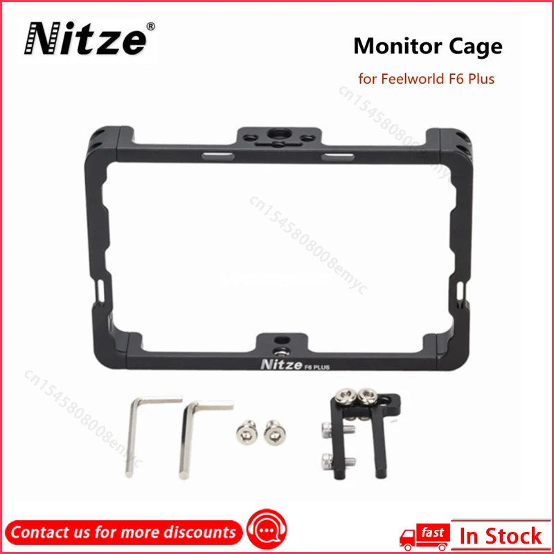 Клетка Nitze для монитора Feelworld F6 Plus / F5 Pro 5,5 дюйма с кабельным зажимом для экрана монитора кабельный зажим Защитная клетка
Клетка Nitze для монитора Feelworld F6 Plus / F5 Pro 5,5 дюйма с кабельным зажимом для экрана монитора кабельный зажим Защитная клетка