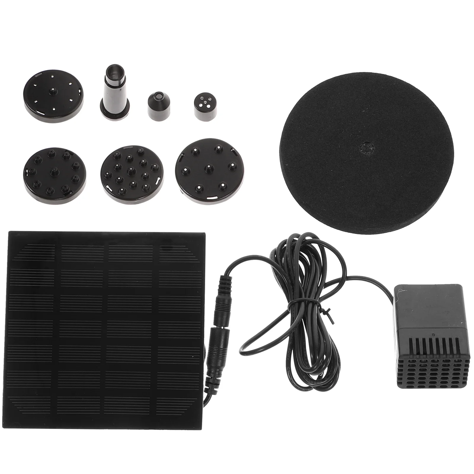 12 W Solar Water Pump Outdoor Watering Submersible Water Fountain for Pond Pool Aquarium Fountains Spout Garden Patio
12 W Solar Water Pump Outdoor Watering Submersible Water Fountain for Pond Pool Aquarium Fountains Spout Garden Patio
