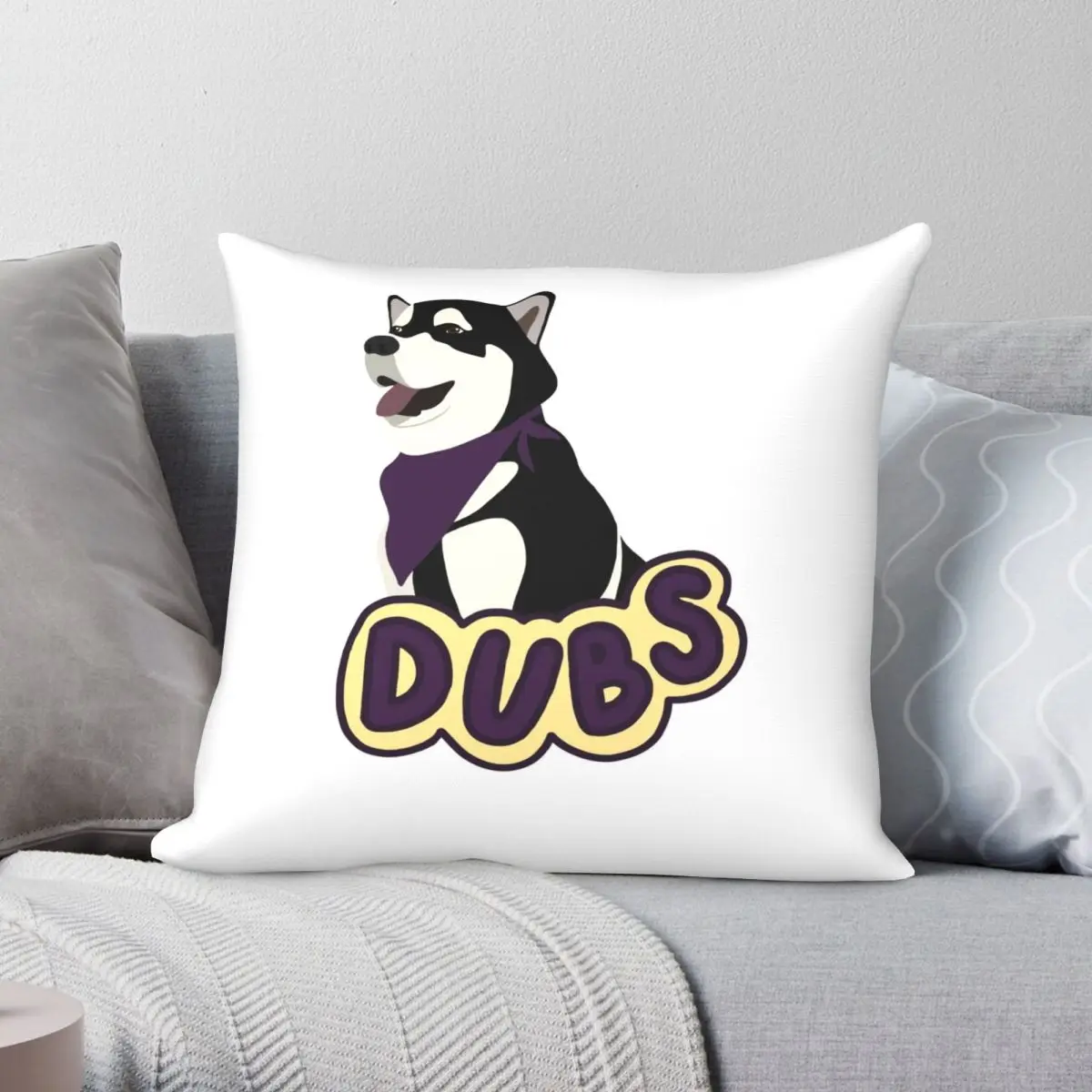 Mascot Dubs Pillowcase Polyester Linen Velvet Printed Zip Decor Home Cushion Cover 45x45
Mascot Dubs Pillowcase Polyester Linen Velvet Printed Zip Decor Home Cushion Cover 45x45