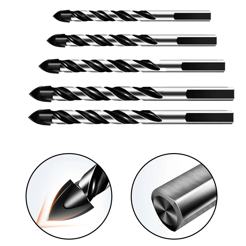 5PCS 3/4/5/6/6mm Triangular Drill Bits For Glass Concrete Plastic Cement Wood Eramic Soft Metal Brick Marble Drilling Power Tool
5PCS 3/4/5/6/6mm Triangular Drill Bits For Glass Concrete Plastic Cement Wood Eramic Soft Metal Brick Marble Drilling Power Tool