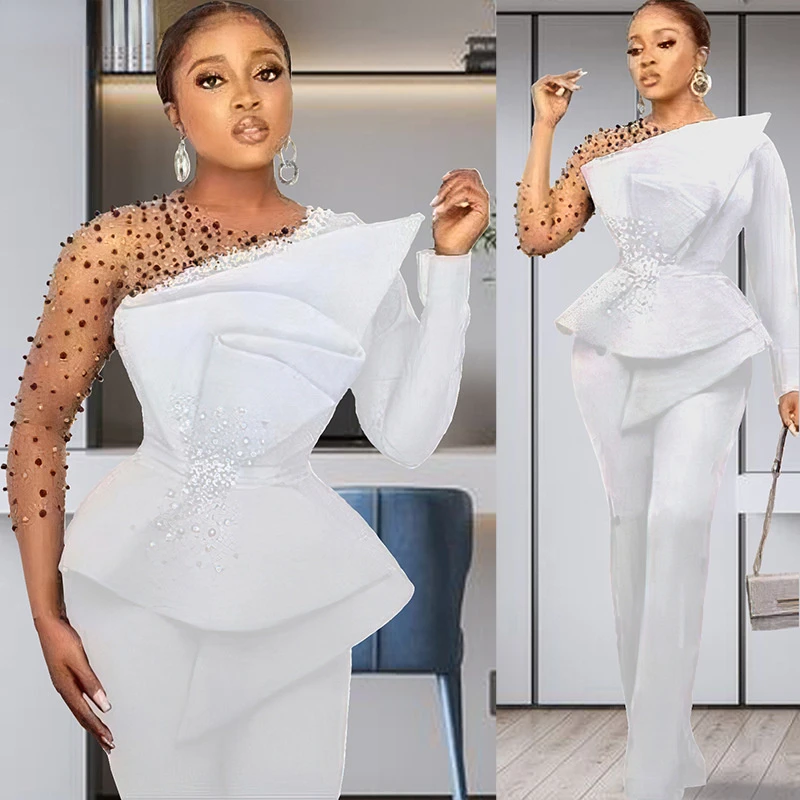 2 Two Piece Set Africa Clothing African Clothes Plus Size African Dresses for Women 2023 Summer Outfits Mesh Bead Tops Pants Set
2 Two Piece Set Africa Clothing African Clothes Plus Size African Dresses for Women 2023 Summer Outfits Mesh Bead Tops Pants Set