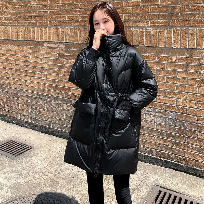 Down Jacket Women 2023 Autumn Winter New Korean Thick All-match White Duck Down Coat Female Loose Glossy Long Parkas
Down Jacket Women 2023 Autumn Winter New Korean Thick All-match White Duck Down Coat Female Loose Glossy Long Parkas