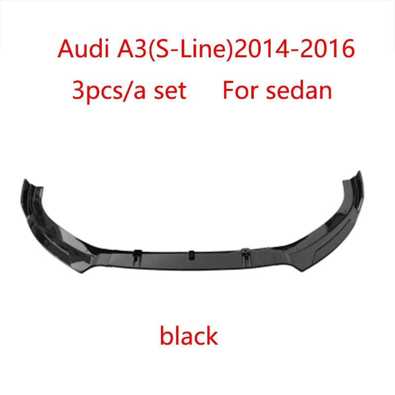 Front Bumper Spoiler Protector Plate Lip Body Kit Carbon Surface Decorative Strip Chin Shovel For Audi S3 A3(S-line) 2014-2016
Front Bumper Spoiler Protector Plate Lip Body Kit Carbon Surface Decorative Strip Chin Shovel For Audi S3 A3(S-line) 2014-2016