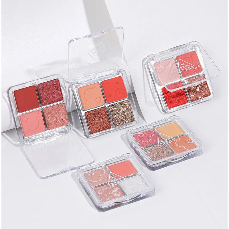 HEALLOR 4 Colors Matte Shimmer Eyeshadow Palette Portable Beginner Natural Earth Color Eyeshadow Lasting High Pigment Eyeshadow
HEALLOR 4 Colors Matte Shimmer Eyeshadow Palette Portable Beginner Natural Earth Color Eyeshadow Lasting High Pigment Eyeshadow