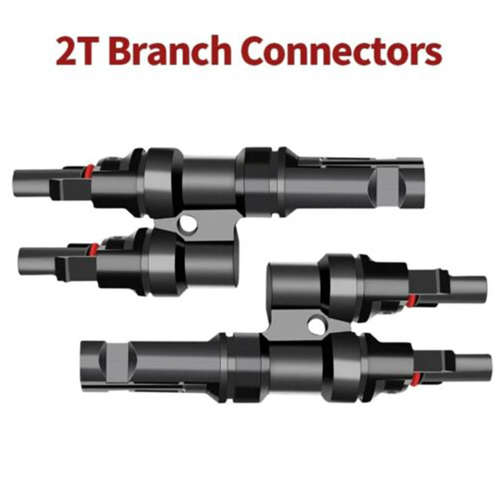 2Pcs Solar Panels Cable 2 To 1 T Branch Connector Fuse Holder Splitter Coupler Two-in-one PV Connectors 30A DC 1000V UL94-VO
2Pcs Solar Panels Cable 2 To 1 T Branch Connector Fuse Holder Splitter Coupler Two-in-one PV Connectors 30A DC 1000V UL94-VO