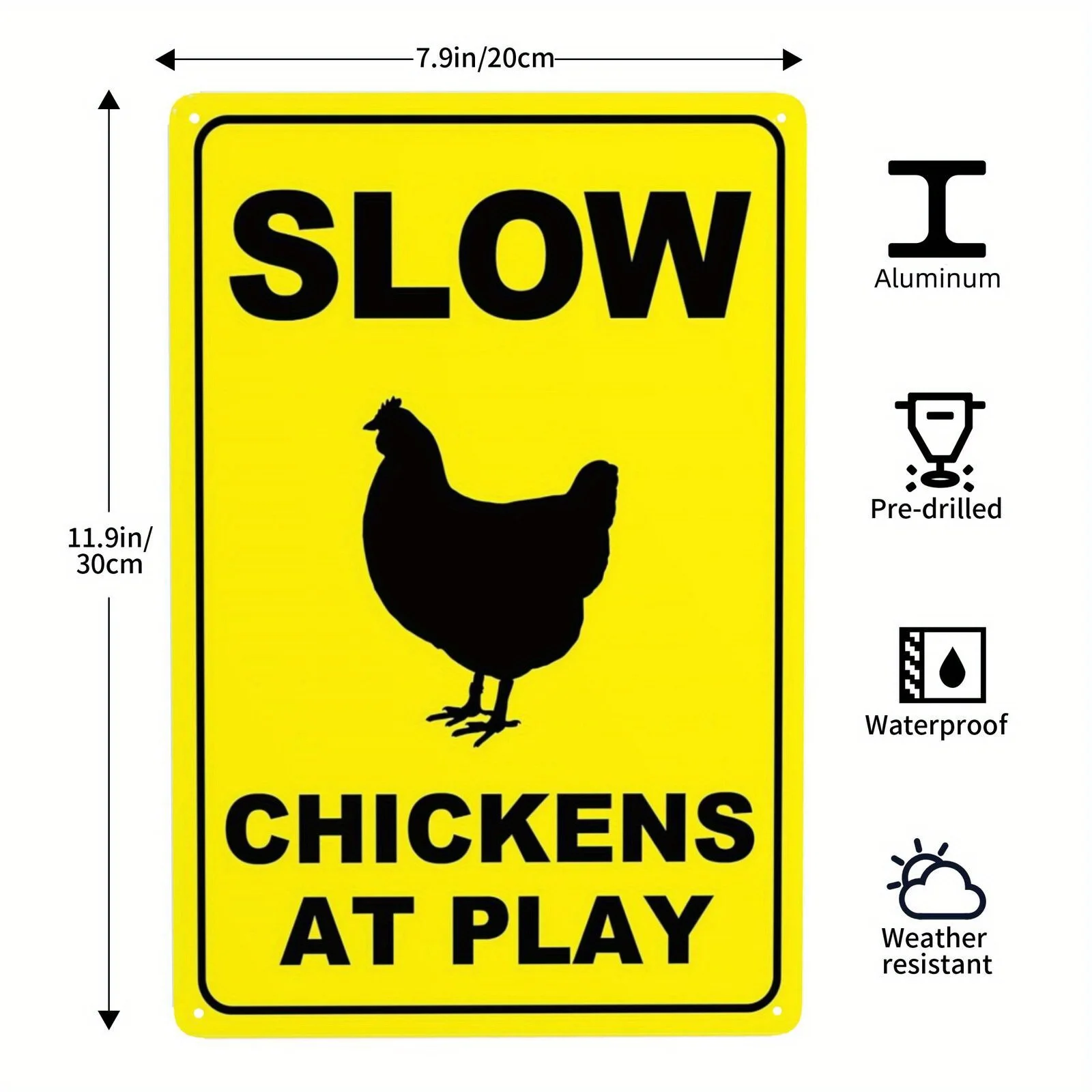 Retro Tin Metal Sign,Metal Sign Chicken Barn Rules Sign Vintage Chicken Coop Farm Wall Decor Sign, 8x12 Inch
Retro Tin Metal Sign,Metal Sign Chicken Barn Rules Sign Vintage Chicken Coop Farm Wall Decor Sign, 8x12 Inch