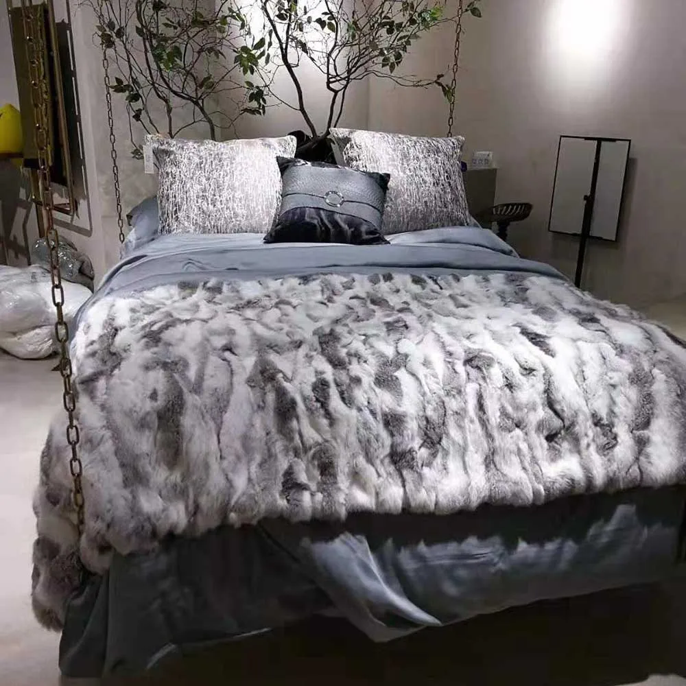 Rabbit Fur Blanket Natural Rabbit Fur Blanket Patchwork Real Rabbit Fur Throw Factory OEM Fur Blanket Pillows Soft Blankets
Rabbit Fur Blanket Natural Rabbit Fur Blanket Patchwork Real Rabbit Fur Throw Factory OEM Fur Blanket Pillows Soft Blankets