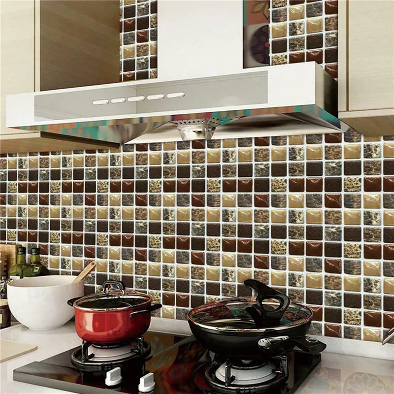 3D Mosaic 10 Crystal Tile Stickers Kitchen Bathroom Wall Stickers Self-Adhesive Waterproof and Oilproof Home Decor Wallpaper
3D Mosaic 10 Crystal Tile Stickers Kitchen Bathroom Wall Stickers Self-Adhesive Waterproof and Oilproof Home Decor Wallpaper