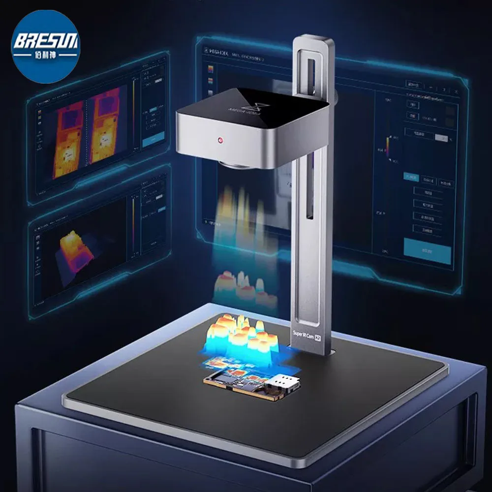 QIANLI MEGA-IDEA Super iR Cam 2S 3D инфракрасная тепловизионная камера, Анализирующая печатная плата, короткое замыкание, инструмент для быстрой диагност...
QIANLI MEGA-IDEA Super iR Cam 2S 3D инфракрасная тепловизионная камера, Анализирующая печатная плата, короткое замыкание, инструмент для быстрой диагност...