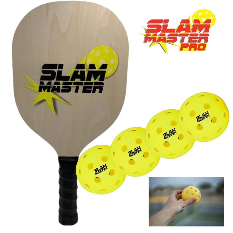 Wood Pickleball Paddle & Premium Outdoor Pickle Balls – Lightweight Paddle for All Ages & Levels – Perfect for Tournament or
Wood Pickleball Paddle & Premium Outdoor Pickle Balls – Lightweight Paddle for All Ages & Levels – Perfect for Tournament or