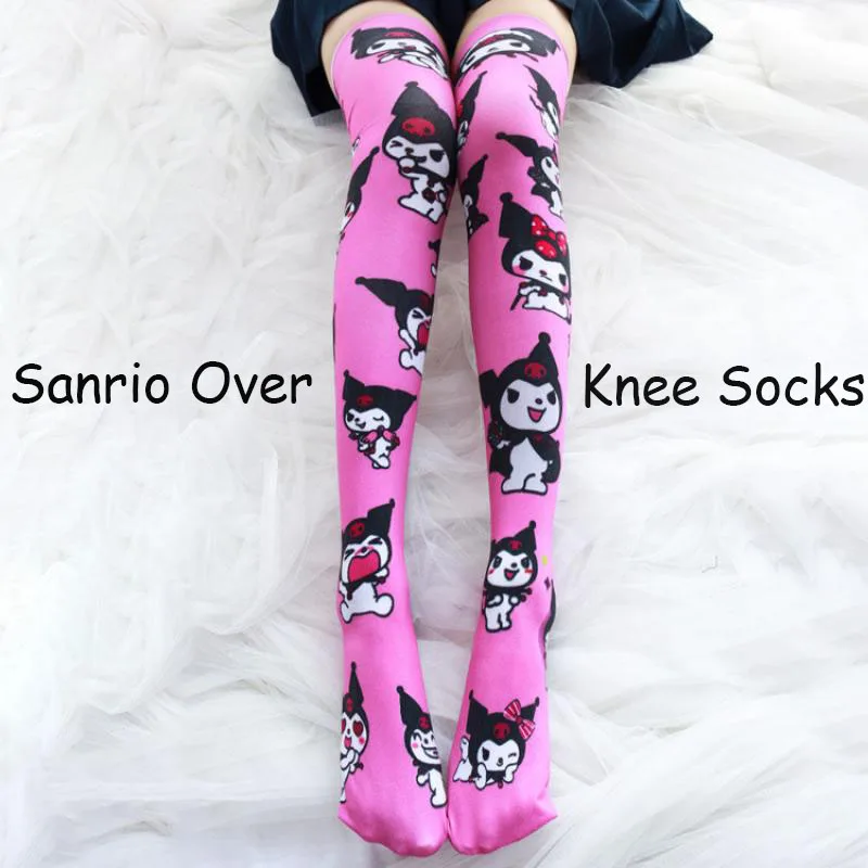 Kawaii Sanrio плюшевые носки мягкие Kuromi My Melody Cinnamoroll мультфильм средние Носки выше колена плюшевые игрушки для девочек Подарки
Kawaii Sanrio плюшевые носки мягкие Kuromi My Melody Cinnamoroll мультфильм средние Носки выше колена плюшевые игрушки для девочек Подарки