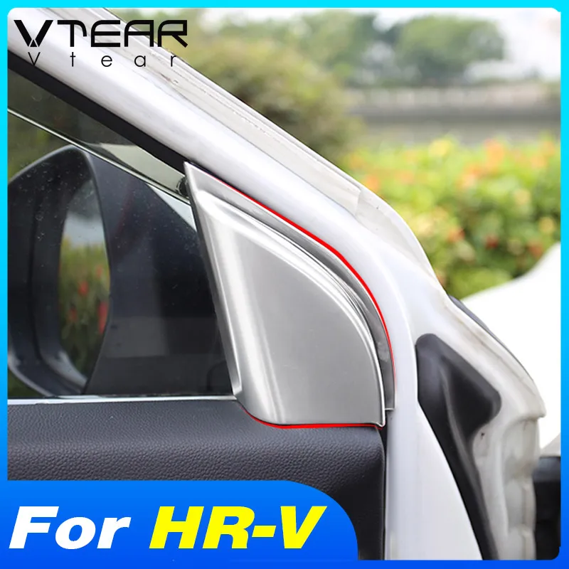 Vtear рамка для передней колонки автомобиля Honda HRV HR-V 2015-2022 треугольная декоративная