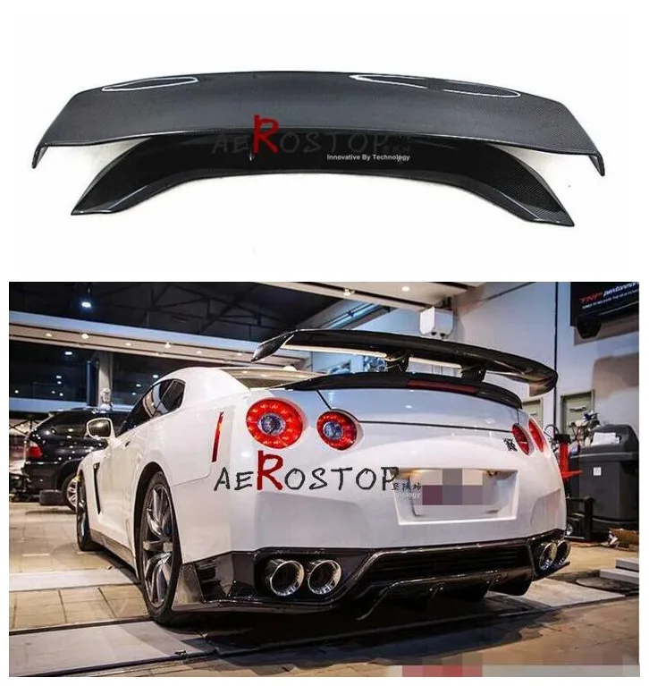 VARIS HYPER NARROW STYLE Double-Deck Carbon Fiber Car Rear Wing Trunk Lip Spoiler Fits For Nissan GTR GT-R R35 2008-2017
VARIS HYPER NARROW STYLE Double-Deck Carbon Fiber Car Rear Wing Trunk Lip Spoiler Fits For Nissan GTR GT-R R35 2008-2017