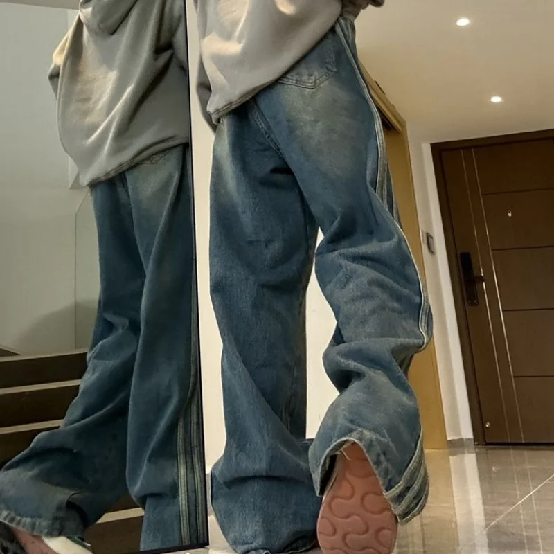 Hot Jeans,2023 Fashion side stripe design micro flared jeans women autumn and winter high waist loose slim wide leg jeans ins tr
Hot Jeans,2023 Fashion side stripe design micro flared jeans women autumn and winter high waist loose slim wide leg jeans ins tr