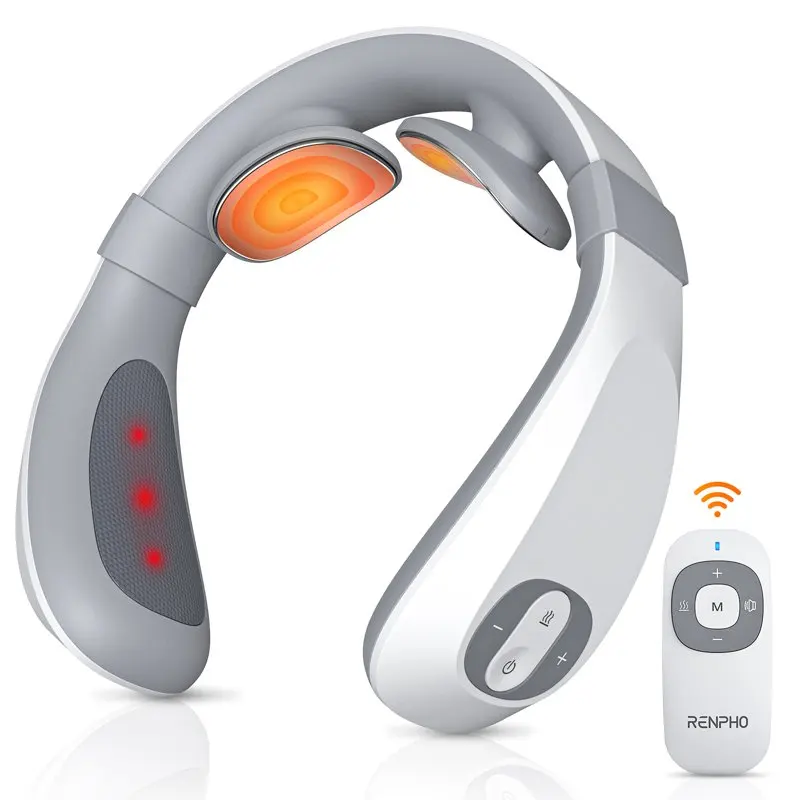 Electric Cordless Neck Massager with Heat Intelligent Deep Tissue Trigger Point Massage for Pain Relief White
Electric Cordless Neck Massager with Heat Intelligent Deep Tissue Trigger Point Massage for Pain Relief White