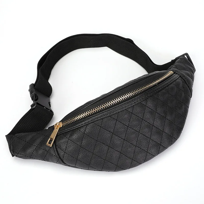 

New Women's Waist Bag Casual Satchel Quilted Lattice Diagonal Chest Bag Fashion Bag Handbags for Women 2020 Designer Luxury