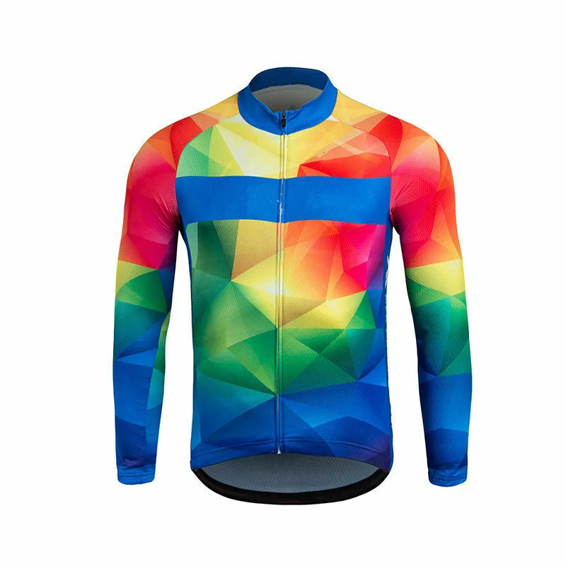 Full Zipper Professionally Ultraviolet-Proof Long Sleeves Cycling Bike Jersey With Pocket High Quality OEM Team Men T-shirt
Full Zipper Professionally Ultraviolet-Proof Long Sleeves Cycling Bike Jersey With Pocket High Quality OEM Team Men T-shirt