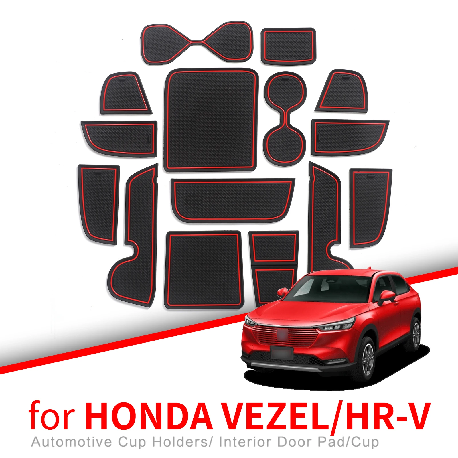 ZUNDUO Противоскользящий коврик для ворот для Honda Vezel HR-V 2021 2022 HRV аксессуары для интерьера резиновый дверной коврик держатели для чашек Несколь...
ZUNDUO Противоскользящий коврик для ворот для Honda Vezel HR-V 2021 2022 HRV аксессуары для интерьера резиновый дверной коврик держатели для чашек Несколь...