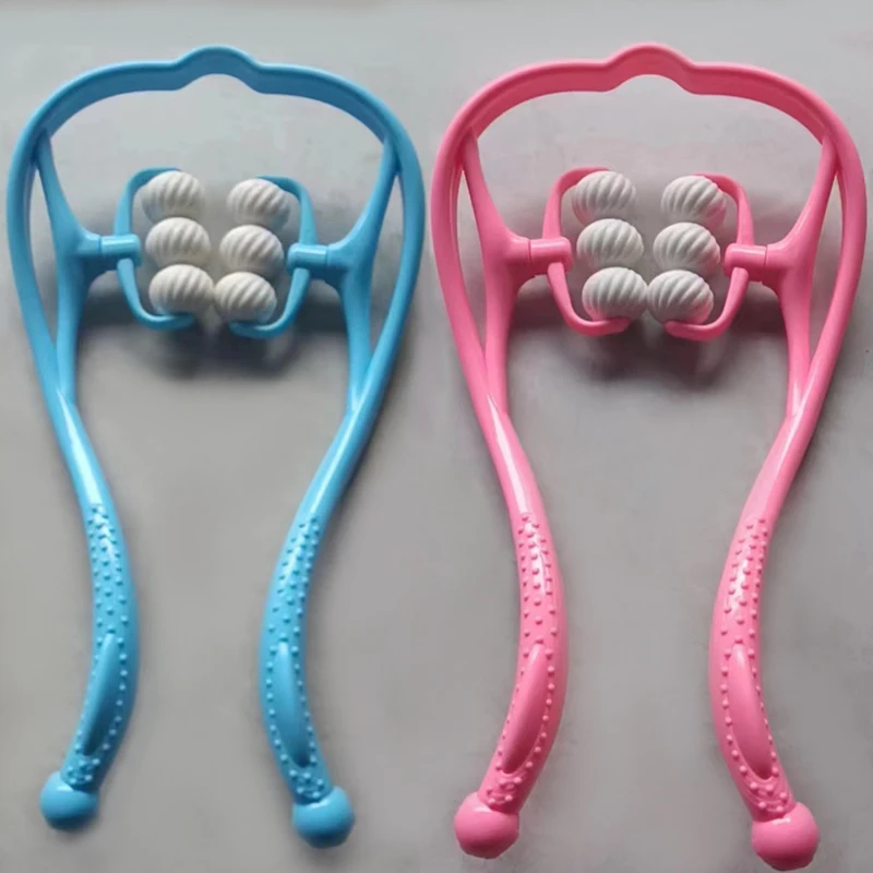 Neck Massager for Neck Shoulder Trigger Point Plastic Pressure Point Therapy Neck Massageador Massagem Relieve Hand Roller
Neck Massager for Neck Shoulder Trigger Point Plastic Pressure Point Therapy Neck Massageador Massagem Relieve Hand Roller