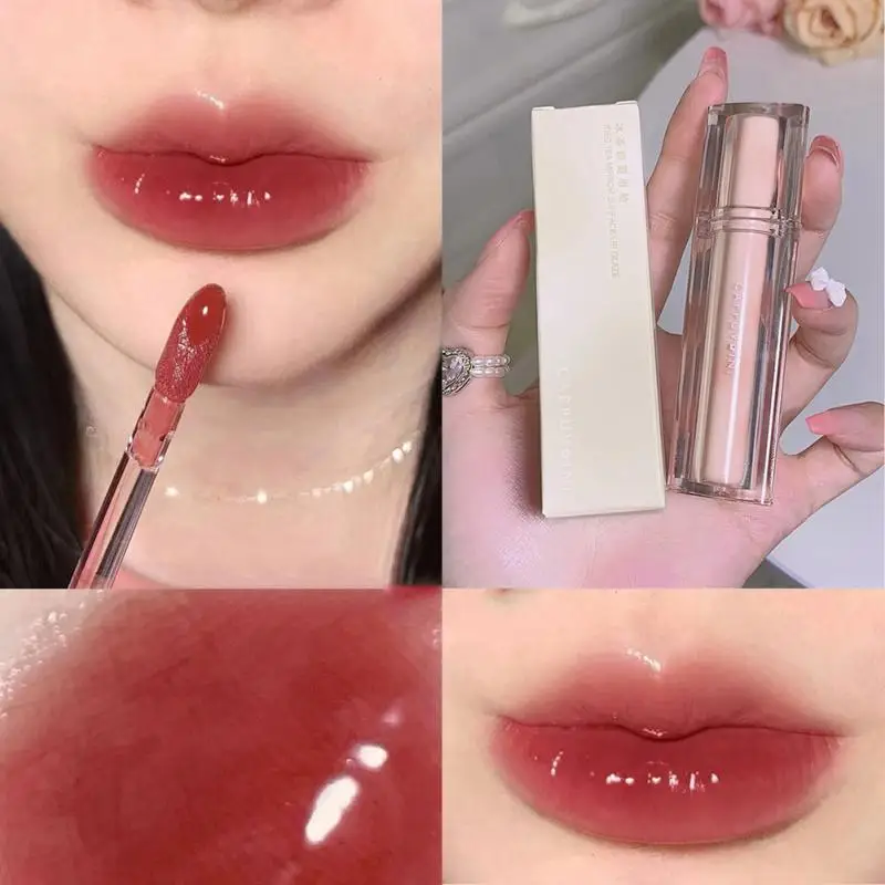 Ice Tea Mirror Lip Glaze Watering Light Gloss Glass Jelly Triangle Transparent Tube Brightening Lip Gloss Korean Cosmetic Tools
Ice Tea Mirror Lip Glaze Watering Light Gloss Glass Jelly Triangle Transparent Tube Brightening Lip Gloss Korean Cosmetic Tools