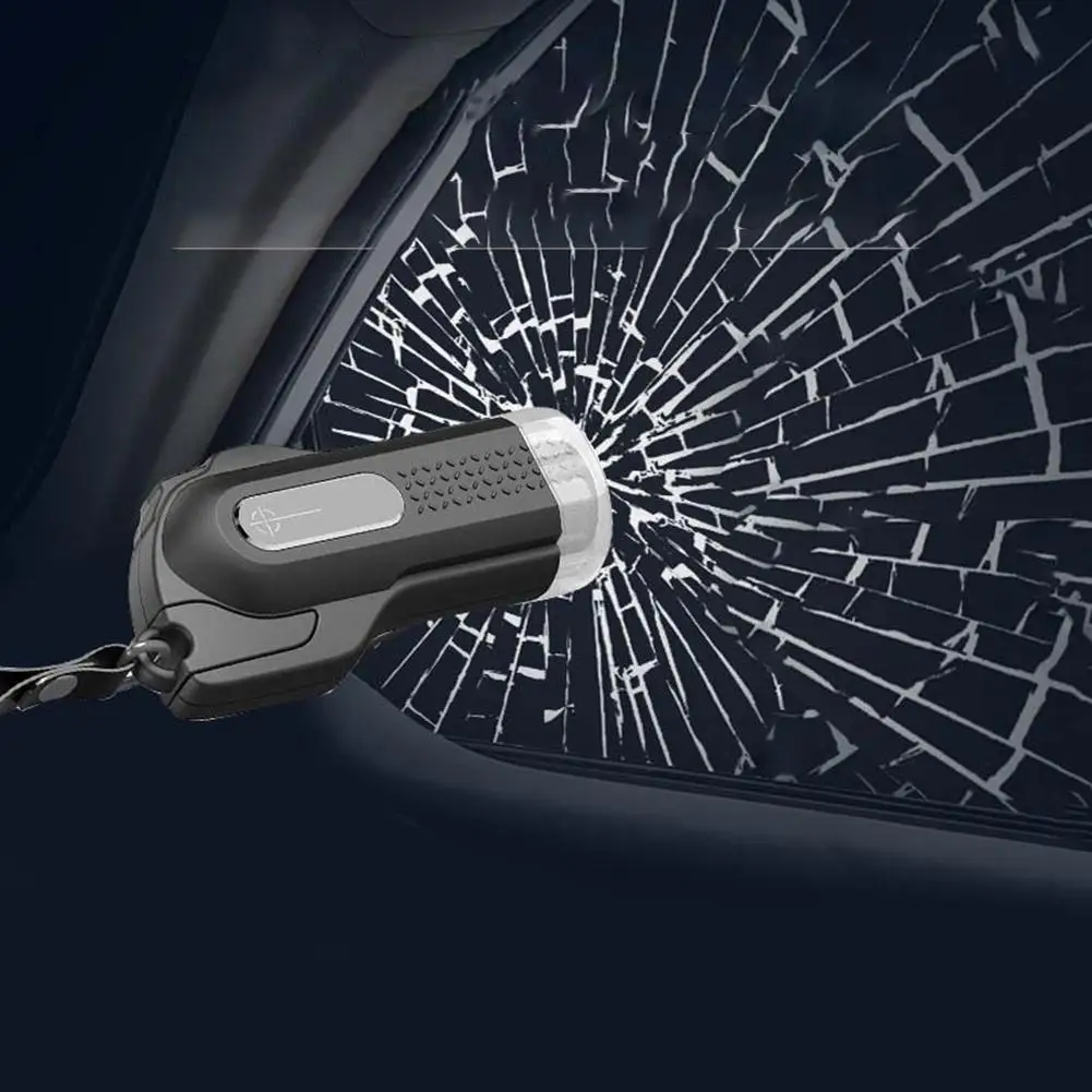 2-in-1 Car Window Breaker Seatbelt Cutter Life-saving Safety Hammer Emergency Escape Tool For Land And Underwater 2-piece
2-in-1 Car Window Breaker Seatbelt Cutter Life-saving Safety Hammer Emergency Escape Tool For Land And Underwater 2-piece