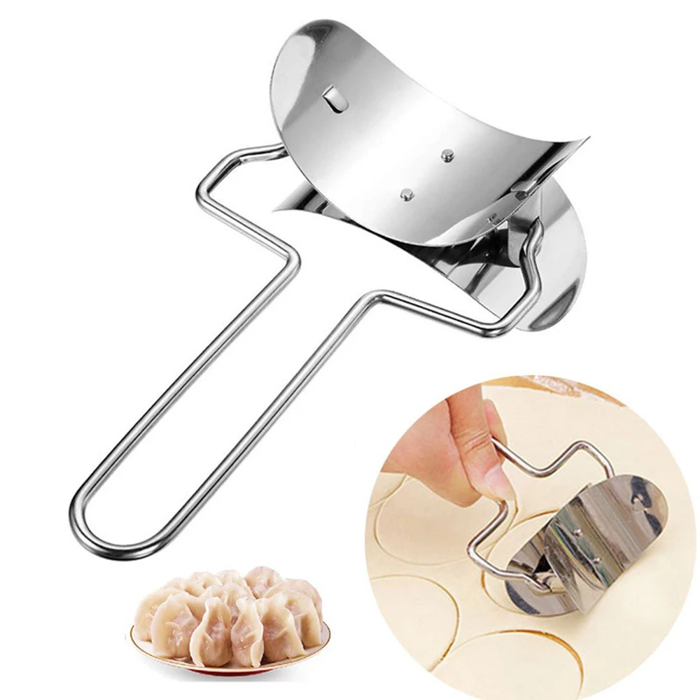 Large Dumpling Dough Circle Roller Machine Cutters Stainless Steel Home Baking Maker Kitchen Pie Pizza Pastry Rolling Tools
Large Dumpling Dough Circle Roller Machine Cutters Stainless Steel Home Baking Maker Kitchen Pie Pizza Pastry Rolling Tools