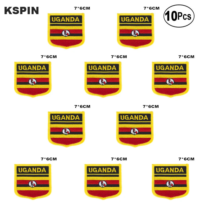 Uganda Flag Embroidery Patches Iron on Saw on Transfer patches Sewing Applications for Clothes in Home&Garden
Uganda Flag Embroidery Patches Iron on Saw on Transfer patches Sewing Applications for Clothes in Home&Garden