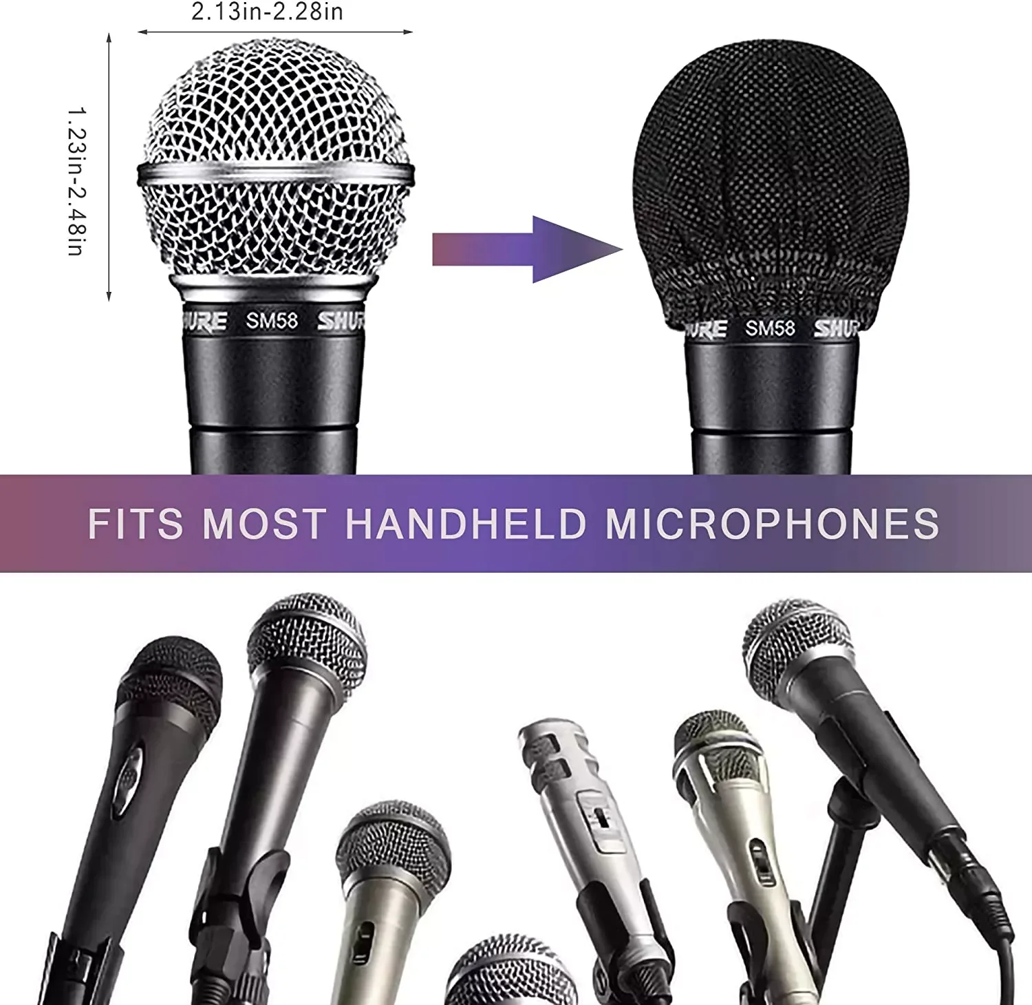 Microphone Cover Non-Woven, Clean and No-Odor Windscreen Mic Covers, Removal Microphone Cover, Perfect Protective Cap
Microphone Cover Non-Woven, Clean and No-Odor Windscreen Mic Covers, Removal Microphone Cover, Perfect Protective Cap