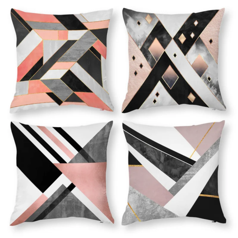 Nordic ins wind geometric pillowcase, cushion cover 40x40 45x45 50x50 60x60, sofa cushion decoration cover, can be customized
Nordic ins wind geometric pillowcase, cushion cover 40x40 45x45 50x50 60x60, sofa cushion decoration cover, can be customized
