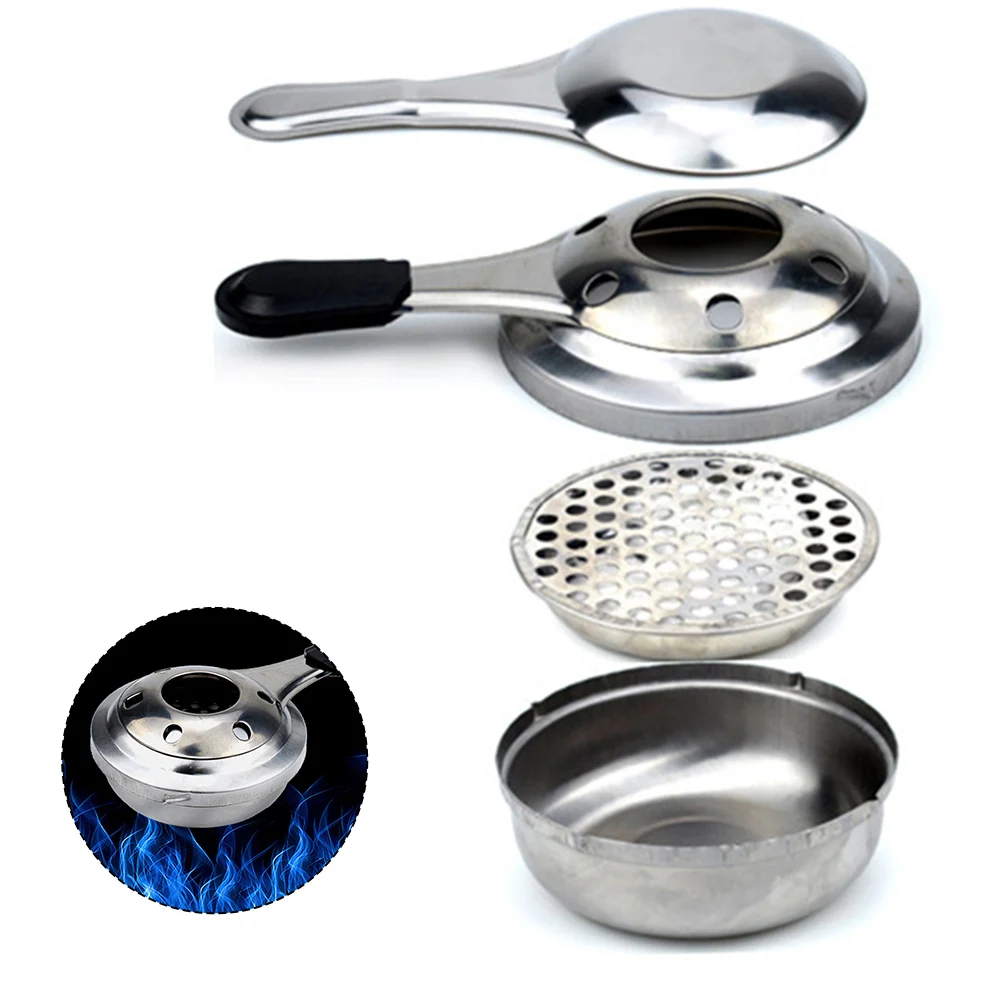 Outdoor Alcohol Stove Burner With Handle Portable Stainless Steel 15.5*9.9*4.8cm Outdoor Tools For Camping Picnic Barbecue
Outdoor Alcohol Stove Burner With Handle Portable Stainless Steel 15.5*9.9*4.8cm Outdoor Tools For Camping Picnic Barbecue